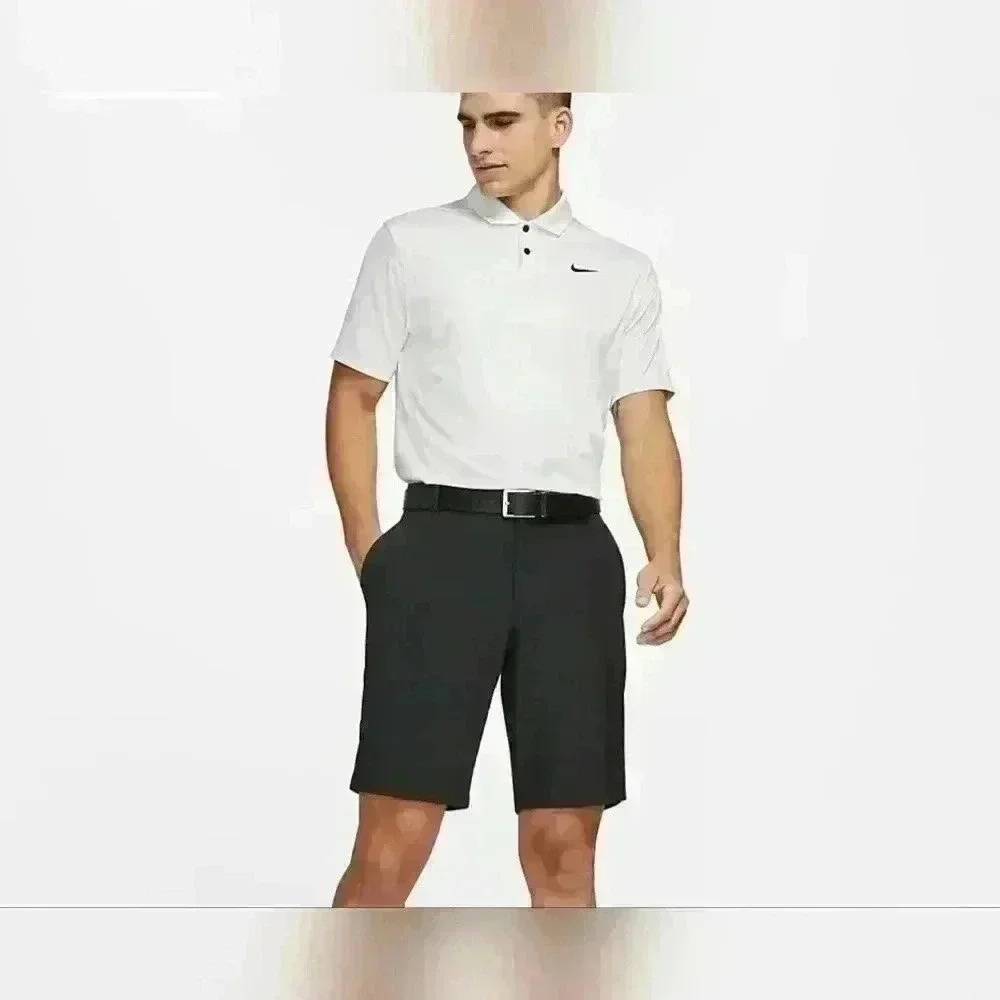 Nike Dri-Fit Mens Golf Shorts Stretch Black Size 32
